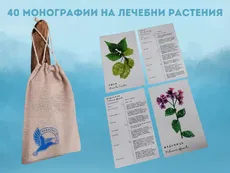 Растителни Карти с монографии на 40 лечебни растения
